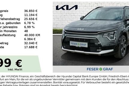 Kia Niro 1.733 km 36.850 &euro; Hallstadt 96103