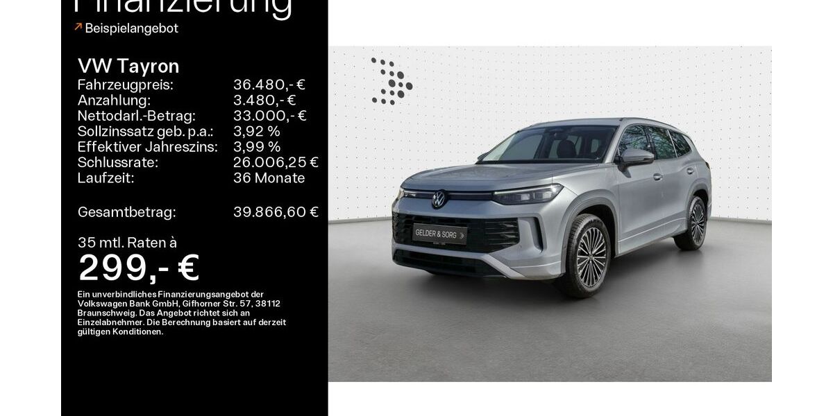 VW Tayron 23.957 km 35.680 &euro; Ebern 96106