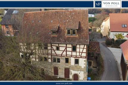 Haus Rentweinsdorf Sendelbach - 8 Zimmer, 268 m&sup2;, 390.000&euro; | Angebot:25696962