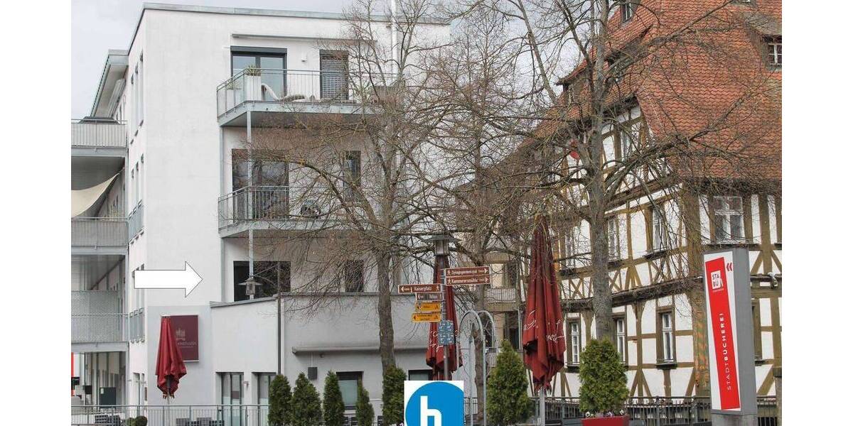 Etagenwohnung Forchheim - 2 Zimmer, 94 m&sup2;, 940&euro; | Angebot:26171225