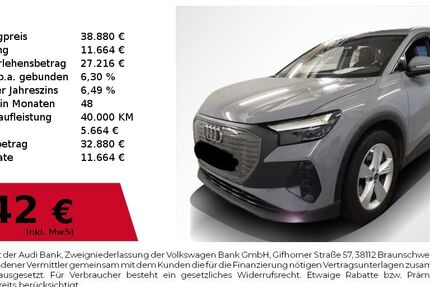 Audi Q4 e-tron 30.400 km 36.380 &euro; Höchstadt an der Aisch 91315