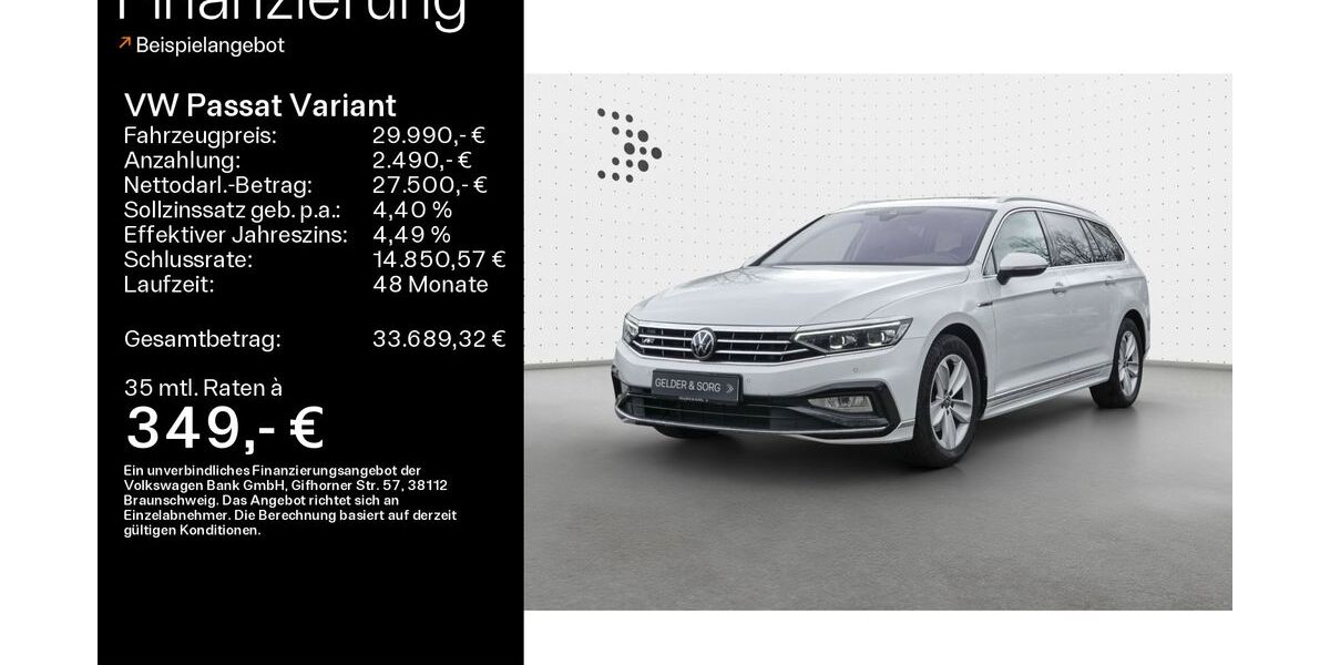 VW Passat Variant 68.990 km 29.480 &euro; Ebern 96106