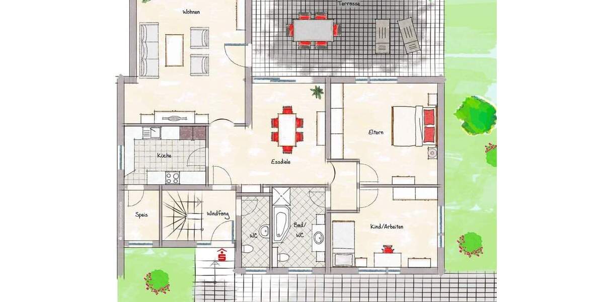 Einfamilienhaus Heßdorf - 7 Zimmer, 173 m&sup2;, 768.000&euro; | Angebot:25671195