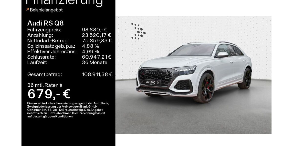 Audi RSQ8 66.000 km 98.880 &euro; Ebern 96106
