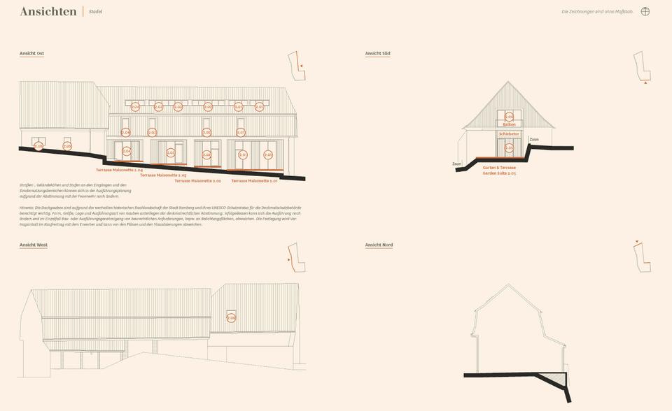Maisonettenwohnung Bamberg Am Bruderwald - 3 Zimmer, 91 m&sup2;, 1.650&euro; | Angebot:25844368