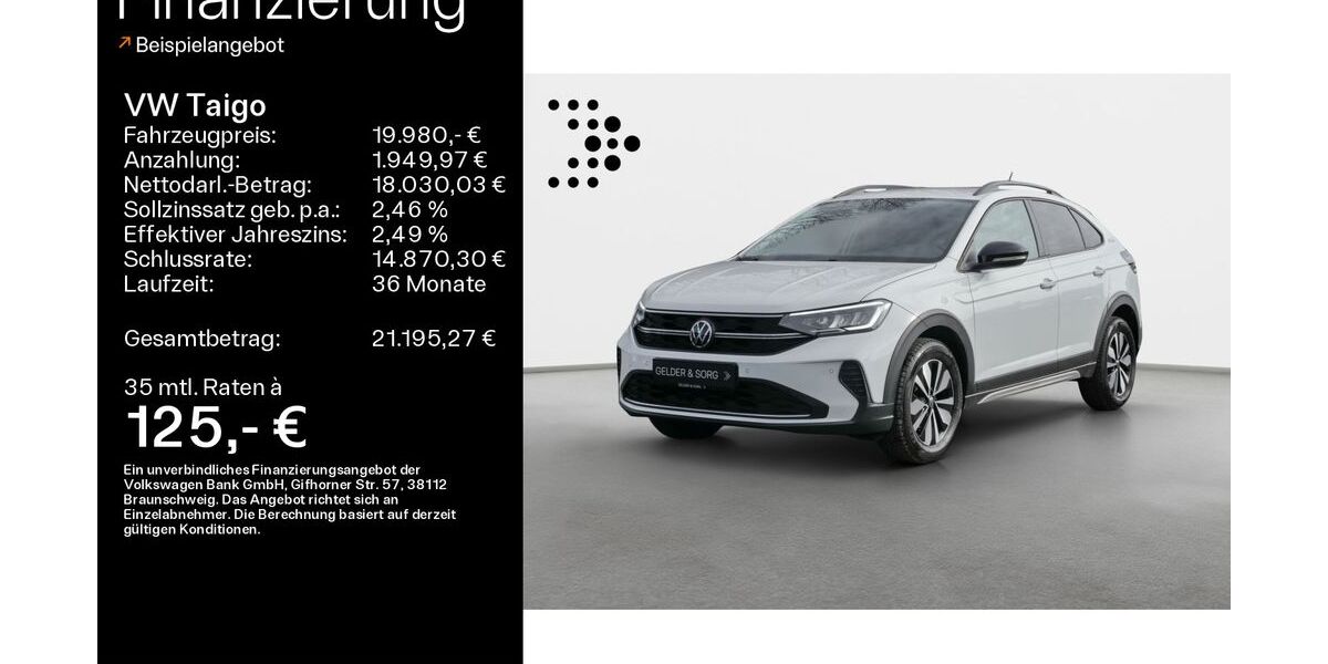 VW Taigo 27.212 km 18.780 &euro; Ebern 96106