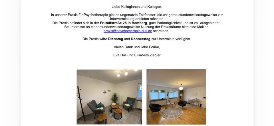 Gewerbeobjekt Bamberg Am Bruderwald - 17&euro; | Angebot:25239915