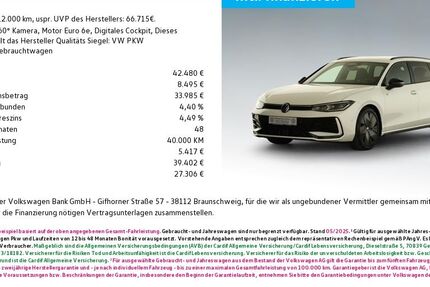 VW Passat Variant 12.000 km 42.480 &euro; Bamberg 96052