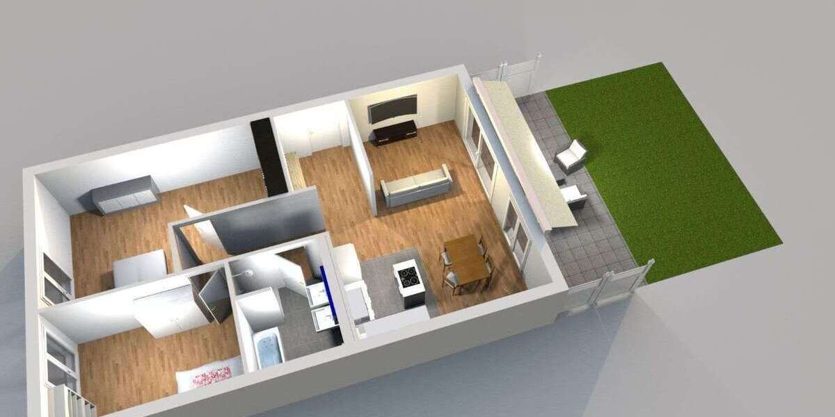 Etagenwohnung Bamberg Gereuth - 3 Zimmer, 95 m&sup2;, 1.255&euro; | Angebot:27076284