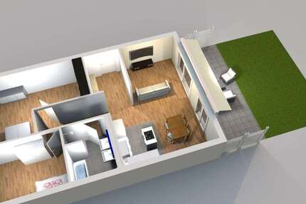Wohnung Bamberg Gereuth - 3 Zimmer, 95 m&sup2;, 1.255&euro; | Angebot:27076284