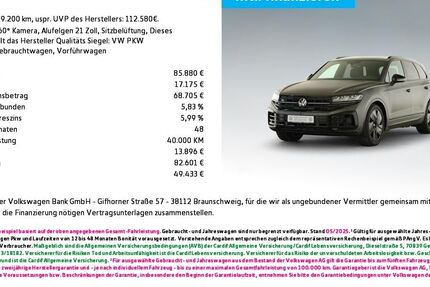 VW Touareg 21.100 km 78.880 &euro; Bamberg 96052