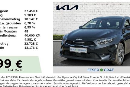 Kia ceed Sportswagon 5.760 km 27.450 &euro; Hallstadt 96103