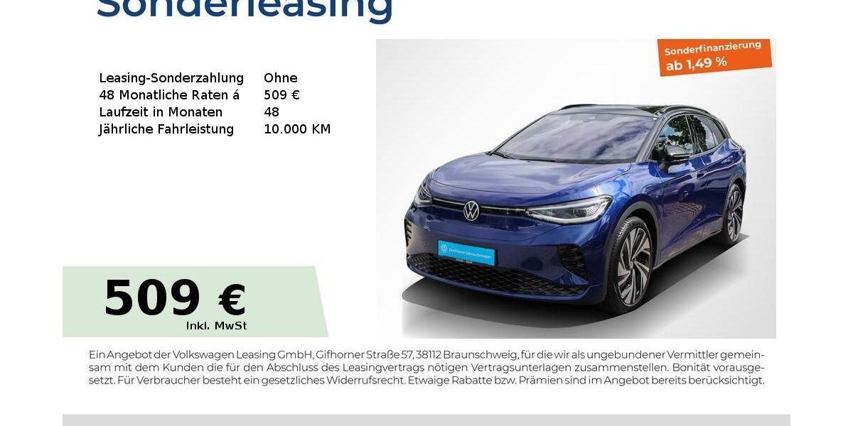 VW ID.4 6.550 km 47.840 &euro; Forchheim 91301