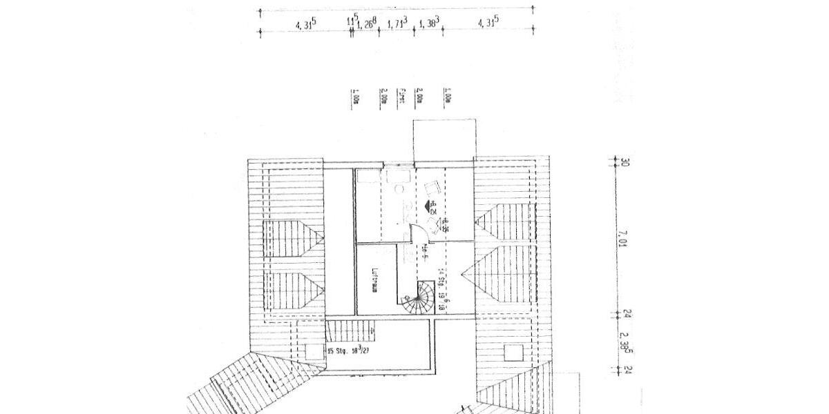 moderne 3 Zi. DG (2. OG) Wohnung mit Balkon und KFZ-Stellplatz - Etagenwohnung Uehlfeld | Angebot:26704502