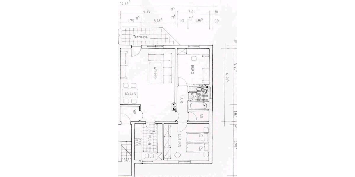 Terrassenwohnung Stegaurach - 3 Zimmer, 75 m&sup2;, 750&euro; | Angebot:26698863