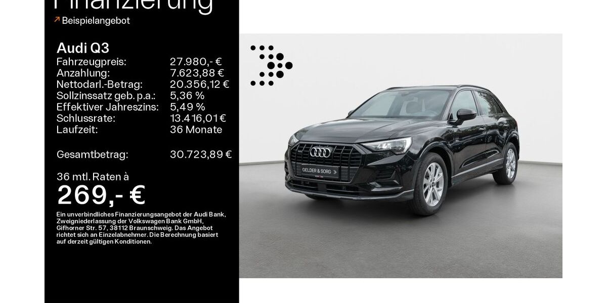 Audi Q3 53.137 km 26.480 &euro; Ebern 96106