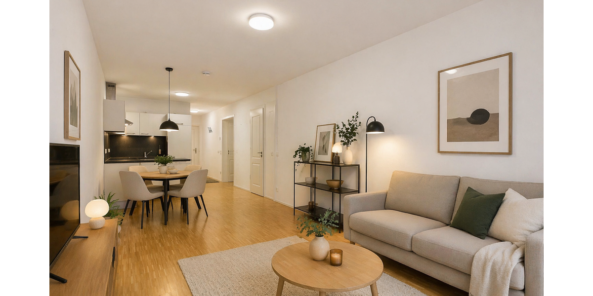 Etagenwohnung Bamberg Inselstadt - 2 Zimmer, 58 m&sup2;, 235.000&euro; | Angebot:26155565