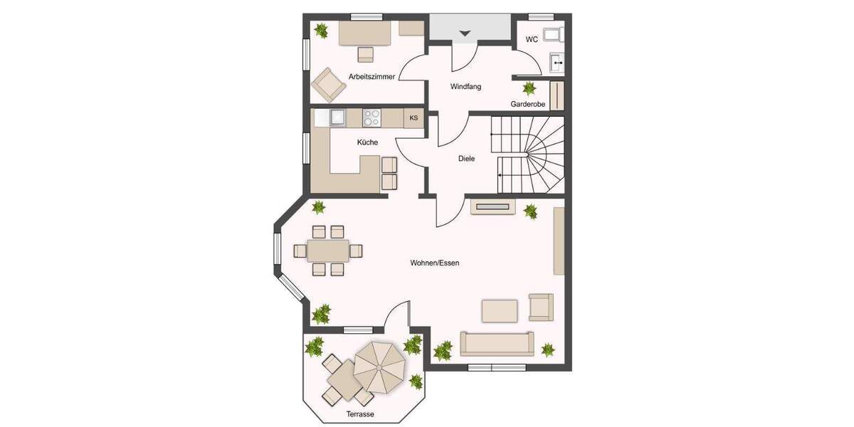 Doppelhaushälfte Pommersfelden - 5 Zimmer, 124 m&sup2;, 399.000&euro; | Angebot:25748958