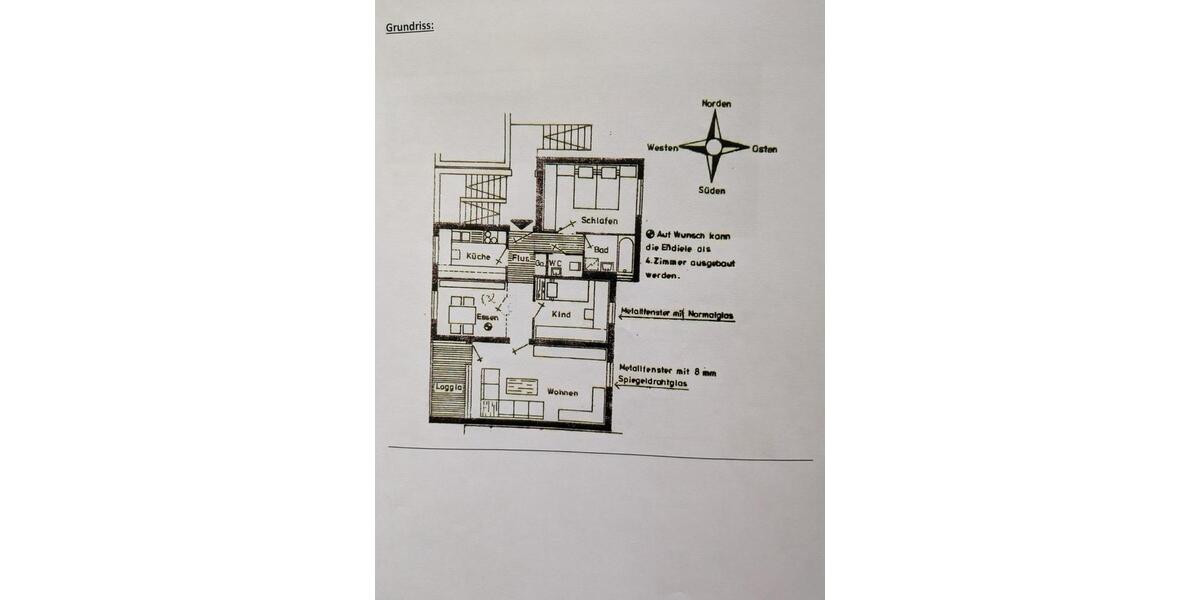 Etagenwohnung Bamberg Gereuth - 3.5 Zimmer, 76 m&sup2;, 319.000&euro; | Angebot:27113865