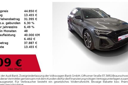 Audi Q8 e-tron 38.800 km 44.850 &euro; Höchstadt an der Aisch 91315