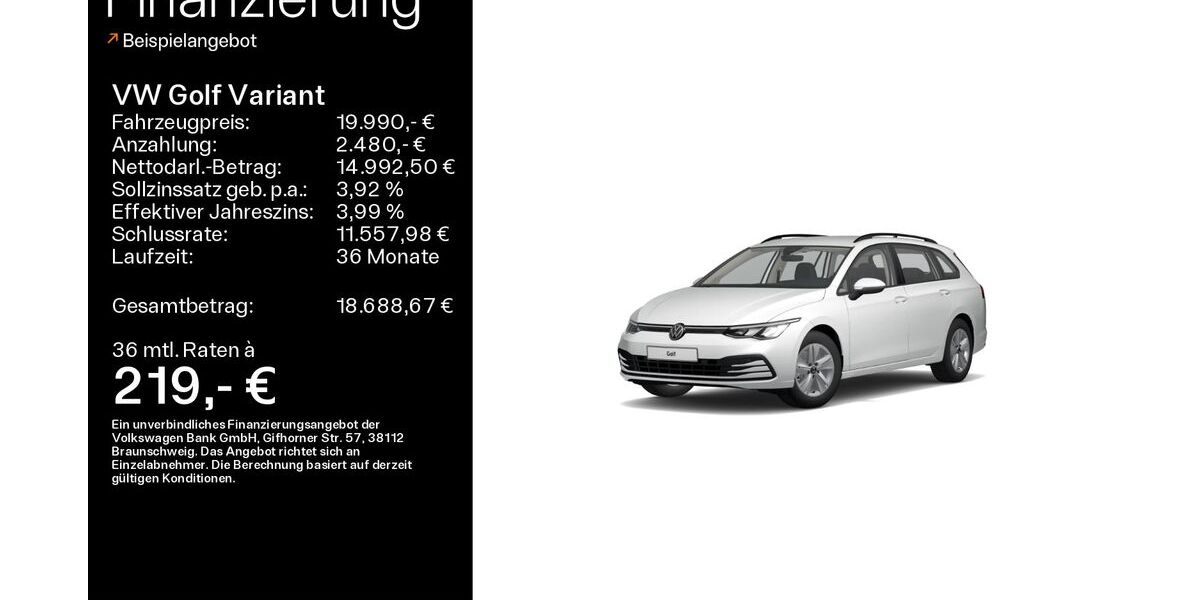 VW Golf 97.630 km 19.990 &euro; Sand am Main 97522