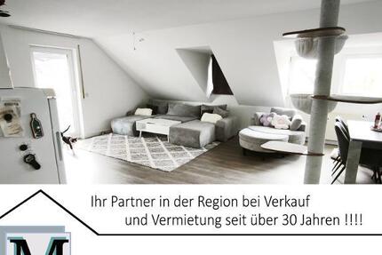moderne 3 Zi. DG (2. OG) Wohnung mit Balkon und KFZ-Stellplatz - Wohnung Uehlfeld | Angebot:26704502