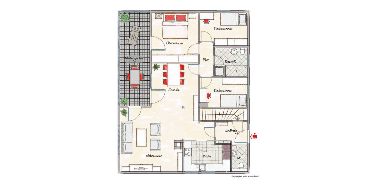Bungalow Sand - 4 Zimmer, 105 m&sup2;, 345.000&euro; | Angebot:26930609