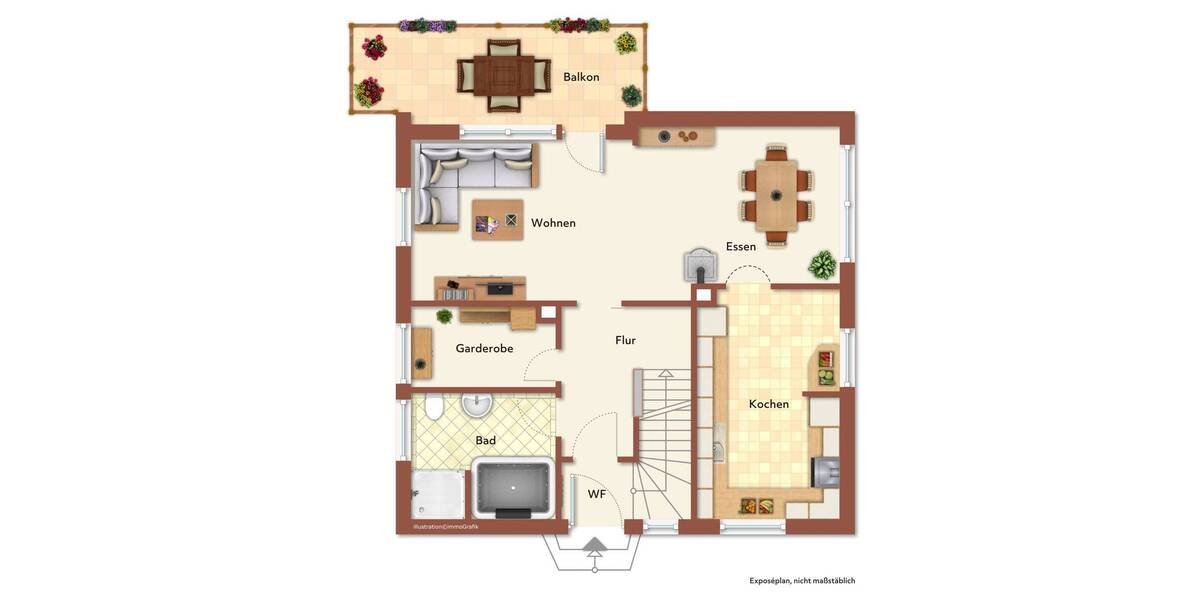 Einfamilienhaus Burghaslach - 6 Zimmer, 114 m&sup2;, 349.000&euro; | Angebot:25671202