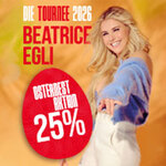Premium Tickets - BEATRICE EGLI: Tanzen - Lachen - Leben | Die Tournee 2026