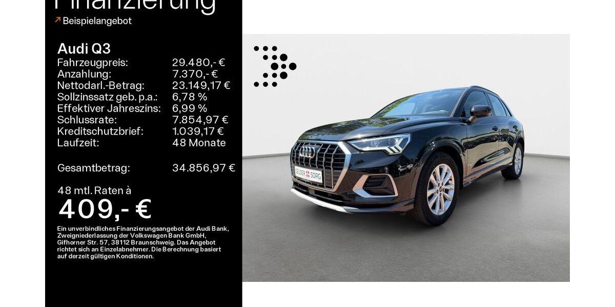 Audi Q3 80.490 km 29.480 &euro; Ebern 96106
