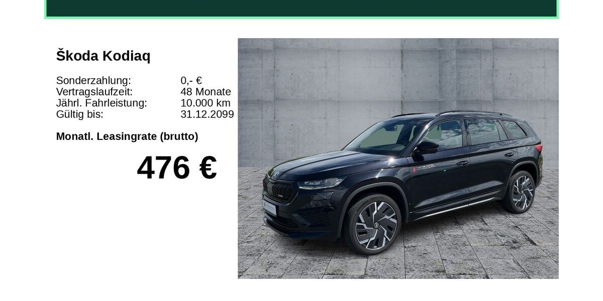Skoda Kodiaq 39.300 km 41.670 &euro; Bamberg 96052
