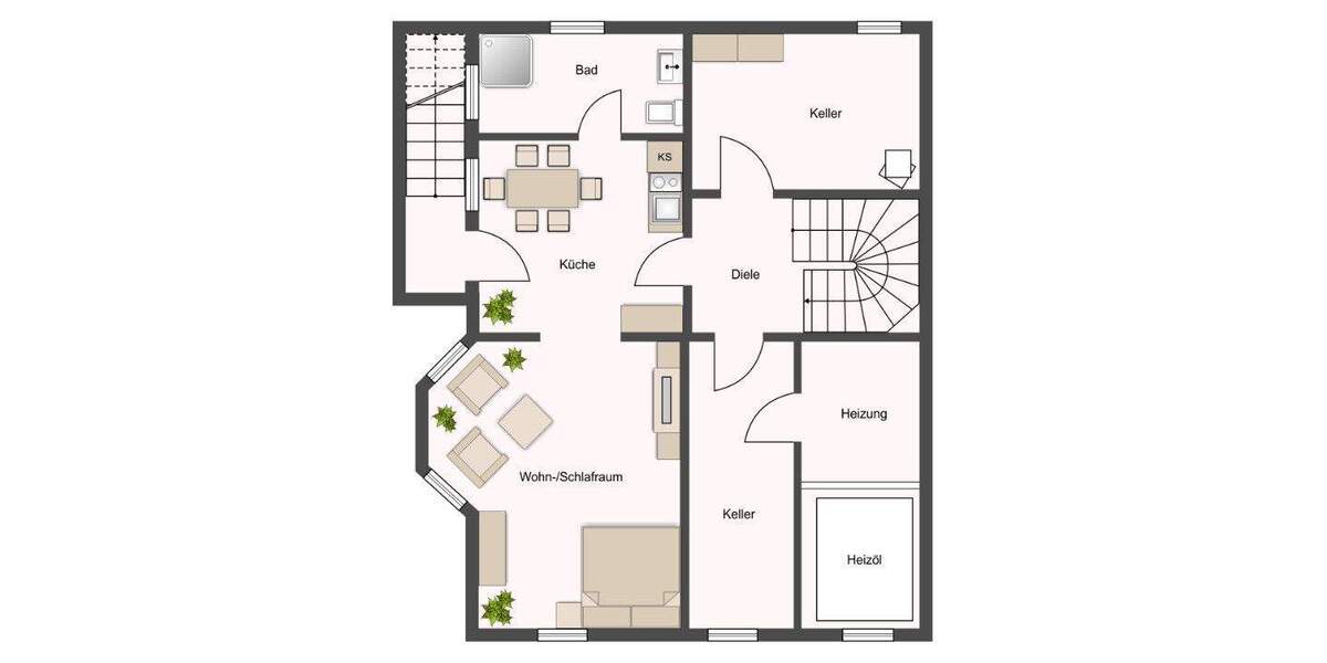 Doppelhaushälfte Pommersfelden - 5 Zimmer, 124 m&sup2;, 399.000&euro; | Angebot:25748958