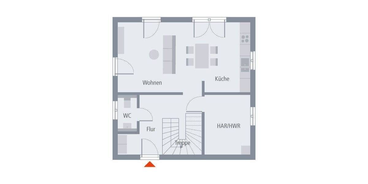 Einfamilienhaus Hirschaid Köttmannsdorf - 5 Zimmer, 106 m&sup2;, 482.900&euro; | Angebot:26528549