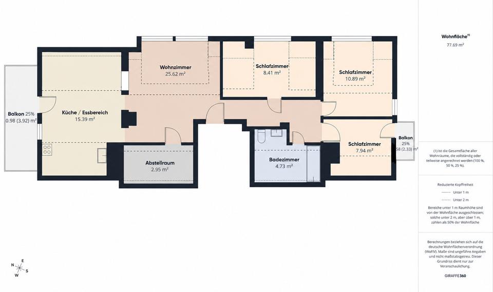 Dachgeschoßwohnung Kemmern - 4 Zimmer, 85 m&sup2;, 1.000&euro; | Angebot:26624590