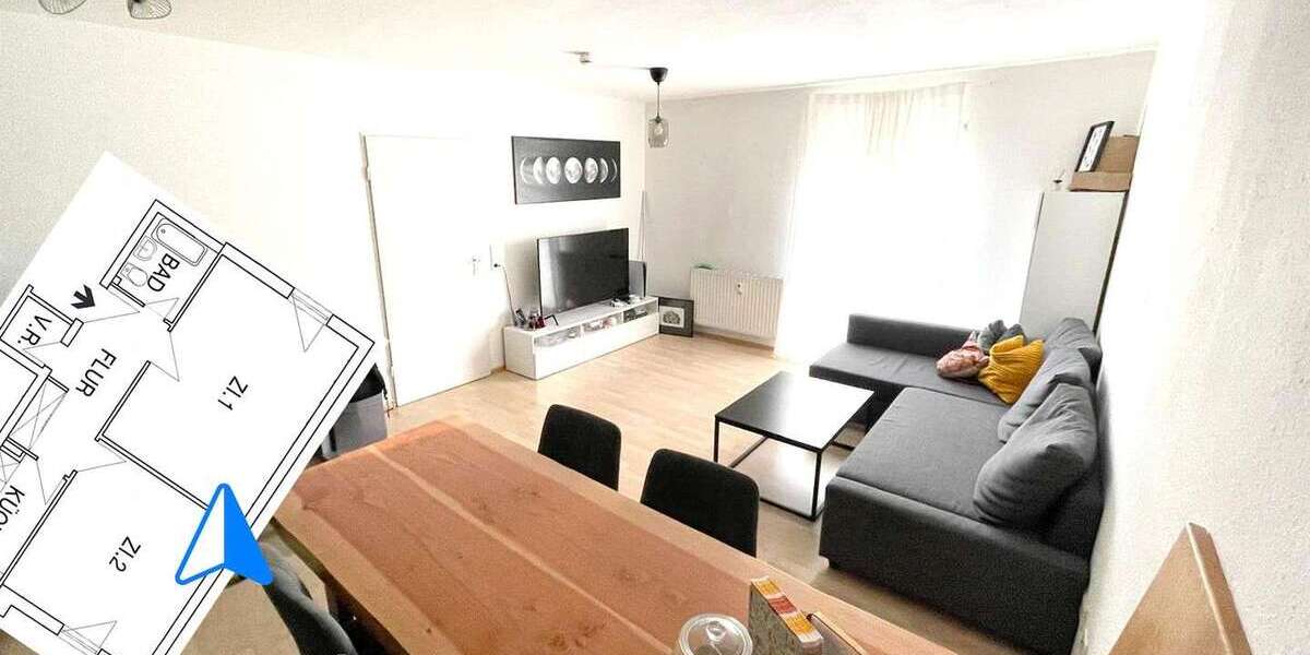 Etagenwohnung Bamberg Gereuth - 2 Zimmer, 59 m&sup2;, 320.000&euro; | Angebot:26032705