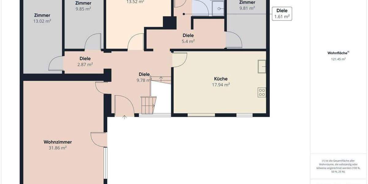 Bungalow Strullendorf - 6 Zimmer, 152 m&sup2;, 438.000&euro; | Angebot:25696981