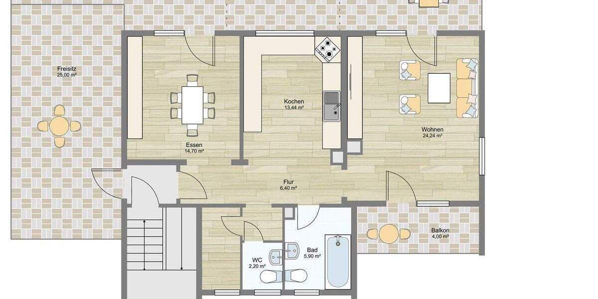 Einfamilienhaus Vestenbergsgreuth Kienfeld - 6 Zimmer, 150 m&sup2;, 535.000&euro; | Angebot:25657528