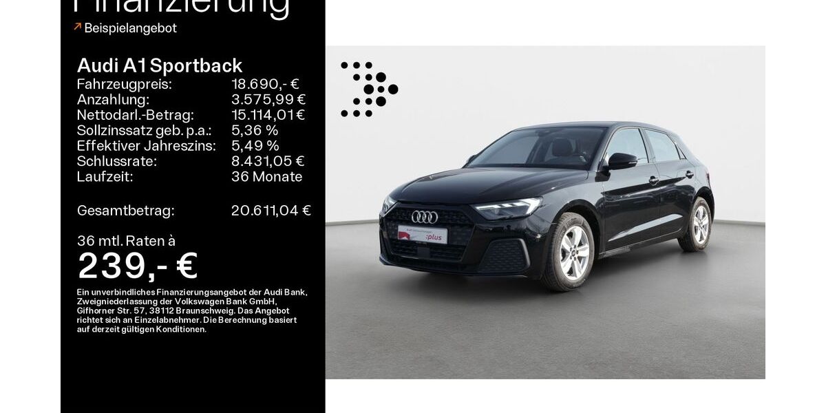 Audi A1 39.657 km 18.690 &euro; Ebern 96106