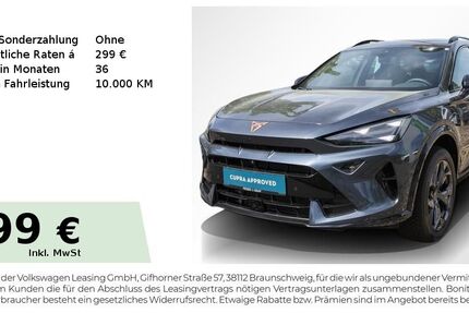 Cupra Formentor 20.150 km 32.440 &euro; Forchheim 91301