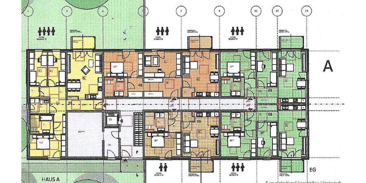 Etagenwohnung Höchstadt a.d.Aisch Höchstadt - 3 Zimmer, 80 m&sup2;, 110.000&euro; | Angebot:25741335