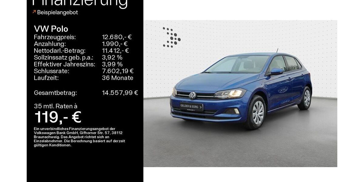 VW Polo 83.991 km 12.380 &euro; Ebern 96106