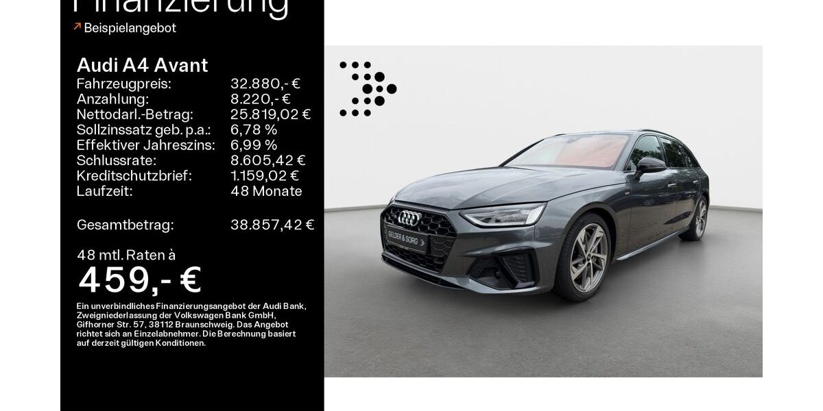 Audi A4 83.490 km 32.480 &euro; Ebern 96106