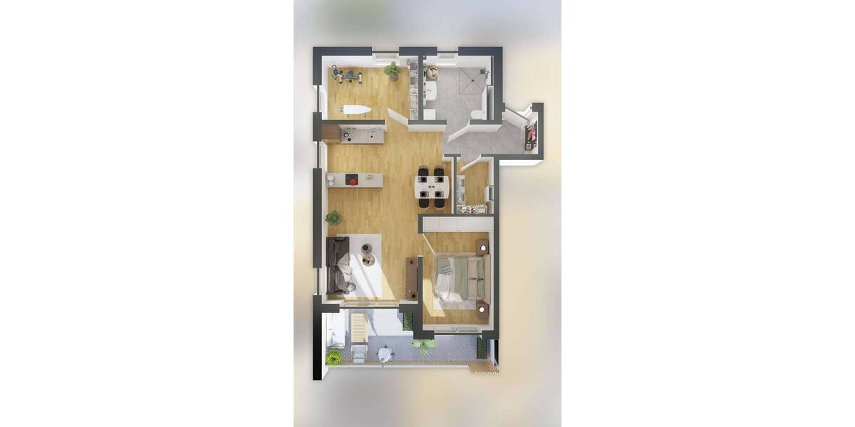 Etagenwohnung Breitengüßbach - 3 Zimmer, 88 m&sup2;, 424.000&euro; | Angebot:26740298