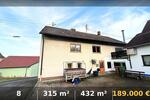 Einfamilienhaus Scheßlitz - 8 Zimmer, 315 m&sup2;, 189.000&euro; | Angebot:26636938