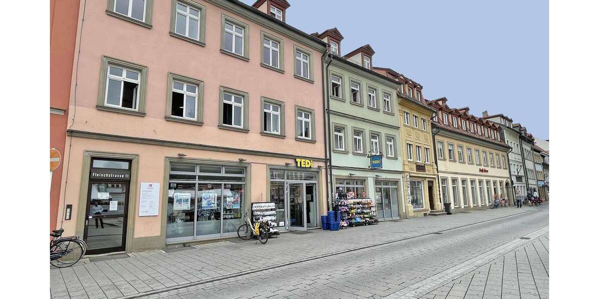 Etagenwohnung Bamberg Inselstadt - 2 Zimmer, 70 m&sup2;, 1.000&euro; | Angebot:25891226