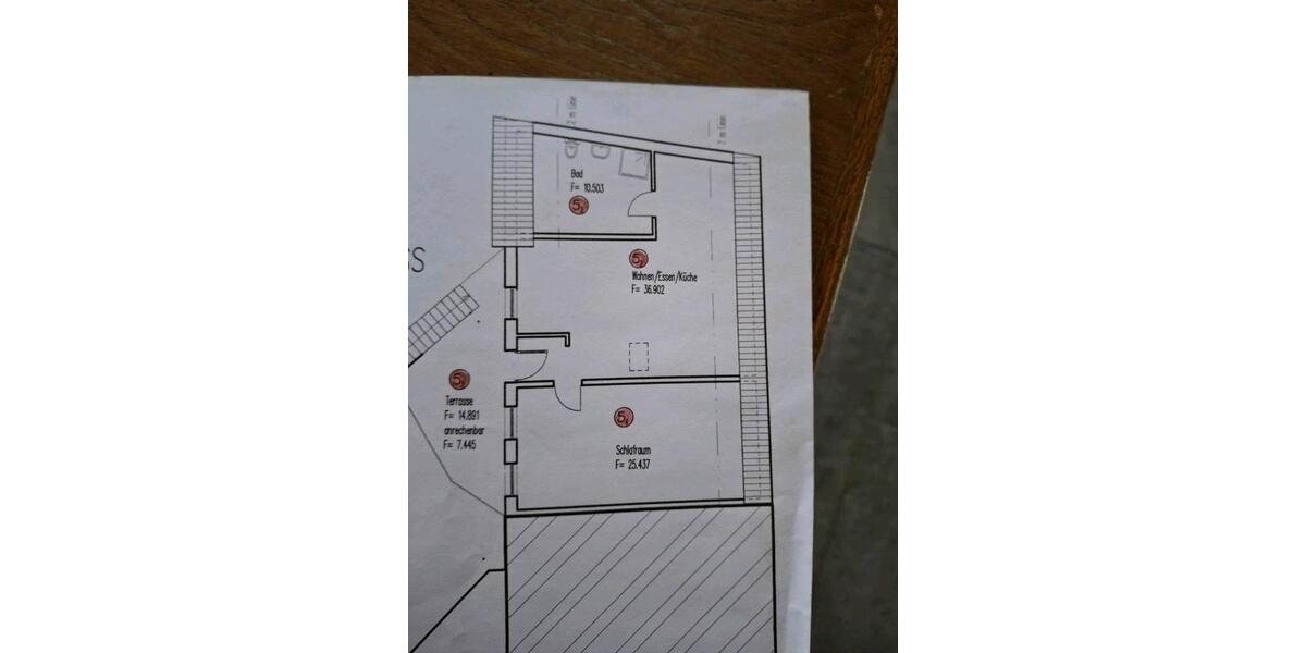 Terrassenwohnung Oberaurach - 2 Zimmer, 75 m&sup2;, 75.000&euro; | Angebot:26904580