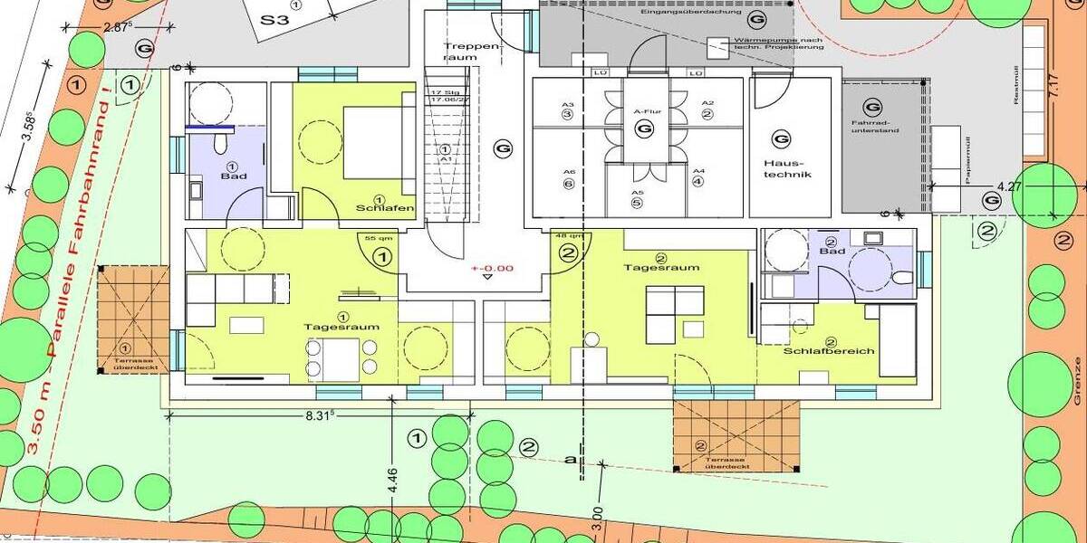 Etagenwohnung Höchstadt a.d.Aisch Etzelskirchen - 2 Zimmer, 55 m&sup2;, 268.360&euro; | Angebot:25684250