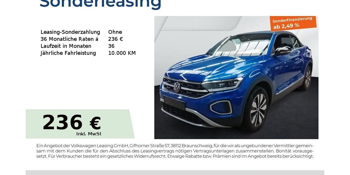 VW T-Roc 25.075 km 23.805 &euro; Höchstadt an der Aisch 91315