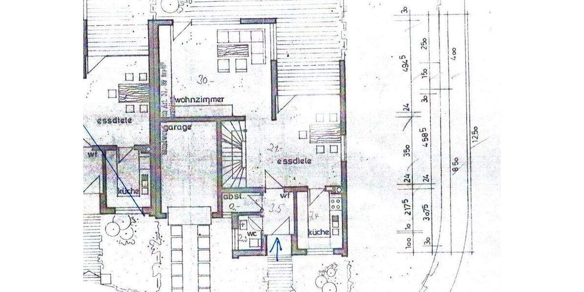 Reihenendhaus Ebern - 7 Zimmer, 170 m&sup2;, 299.500&euro; | Angebot:25665689