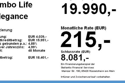 Opel Combo Life 41.100 km 19.990 &euro; Forchheim 91301